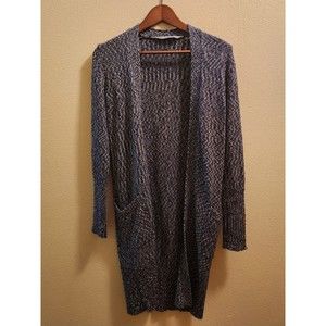 Athleta Womens Black/white/gray Weekend Wrap Cardigan Sweater XXS